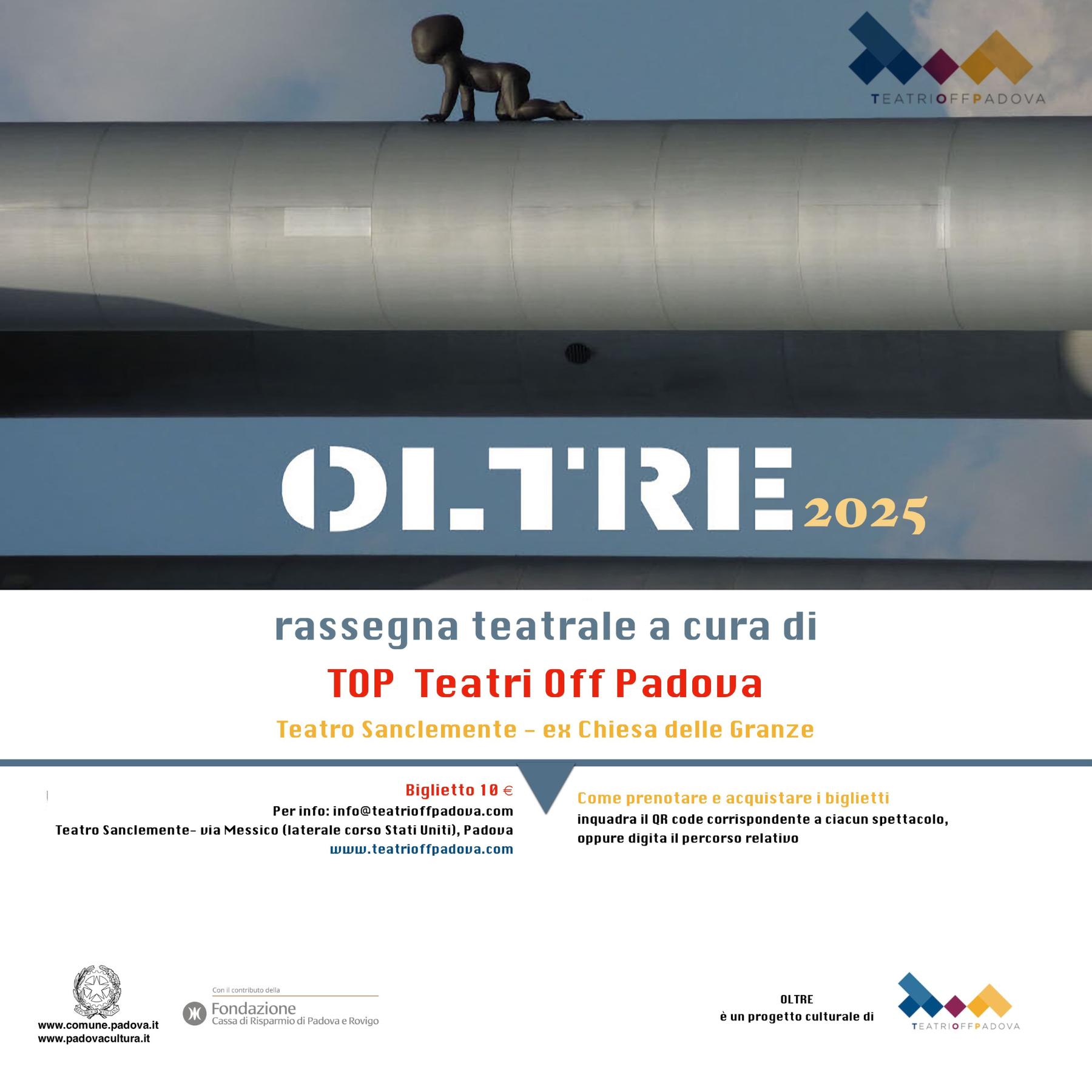 Featured image for “<strong>Al via sabato 8 novembre 2025 la rassegna teatrale “OLTRE” al Teatro Sanclemente.</strong>”